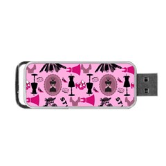 Fashion Girl Newyork Bts Nft Portable Usb Flash (two Sides) by Ravend