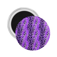 Purple Leopard  2 25  Magnets by DinkovaArt