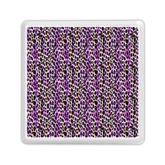 Leopard Memory Card Reader (square) by DinkovaArt