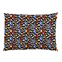 Colorful Leopard Pillow Case (two Sides) by DinkovaArt