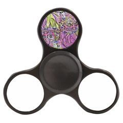 Abstract Intarsio Finger Spinner by kaleidomarblingart