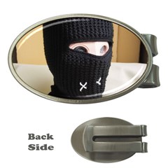 Ski Mask  Money Clips (oval)  by Holyville