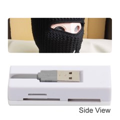 Ski Mask  Memory Card Reader (stick) by Holyville