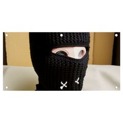 Ski Mask  Banner And Sign 4  X 2  by Holyville