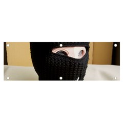 Ski Mask  Banner And Sign 6  X 2  by Holyville