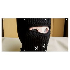 Ski Mask  Banner And Sign 8  X 4  by Holyville