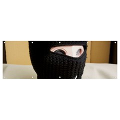 Ski Mask  Banner And Sign 12  X 4  by Holyville