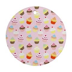 Cupcakes! Ornament (round) by fructosebat