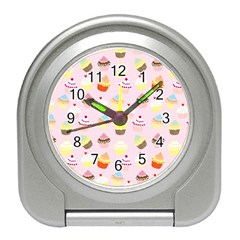 Cupcakes! Travel Alarm Clock by fructosebat