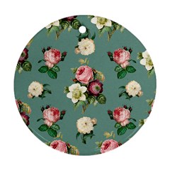 Victorian Floral Ornament (round) by fructosebat