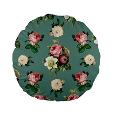 Victorian Floral Standard 15  Premium Round Cushions by fructosebat