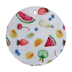 Fruit! Ornament (round) by fructosebat