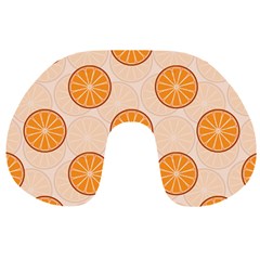 Orange Slices! Travel Neck Pillow by fructosebat