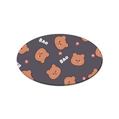 Bears! Sticker (oval) by fructosebat