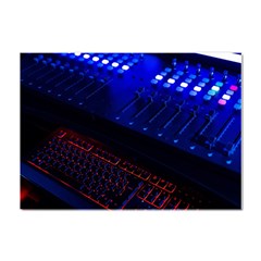 Mixer Console Audio Mixer Studio Crystal Sticker (a4) by Jancukart