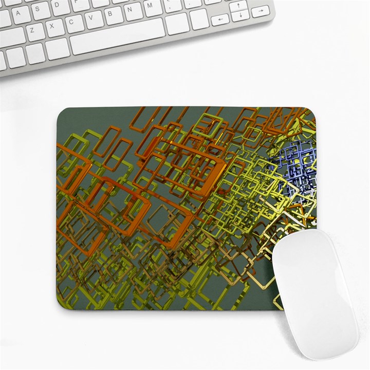 Art 3d Windows Modeling Dimension Small Mousepad