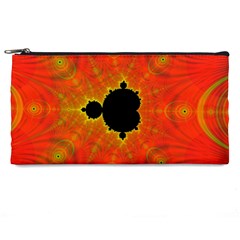 Fractal Mandelbrot Set Pattern Art Pencil Case by Ravend