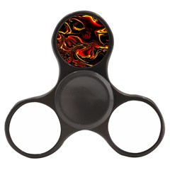 Modern Art Design Fantasy Surreal Orange Finger Spinner by Ravend