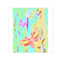 Butterfly Art T- Shirtbutterfly T- Shirt (6) Square Satin Scarf (30  X 30 ) by maxcute