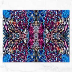 Abstract Blend Repeats Rectangular Jigsaw Puzzl by kaleidomarblingart