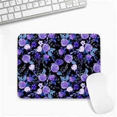 Dark Floral Small Mousepad by fructosebat