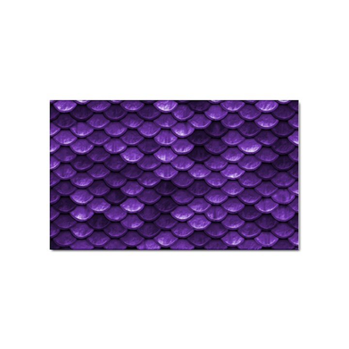 Purple Scales! Sticker (Rectangular)