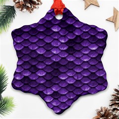 Purple Scales! Ornament (snowflake) by fructosebat