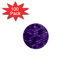 Purple Scales! 1  Mini Magnets (100 Pack)  by fructosebat