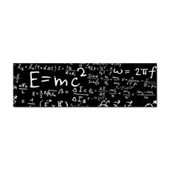 E=mc2 Text Science Albert Einstein Formula Mathematics Physics Sticker Bumper (10 Pack) by Jancukart