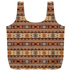 Southwest-pattern-tan-large Full Print Recycle Bag (xl) by SouthwestDesigns