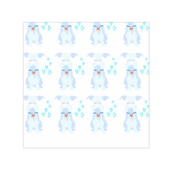 Miniature Schnauzer T- Shirtminiature Schnauzer Dog T- Shirt Square Satin Scarf (30  X 30 ) by maxcute