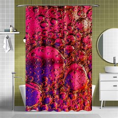 Colorful Bubbles Abstract Art Shower Curtain 48  X 72  (small)  by Jancukart