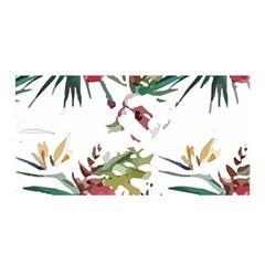 Tropical T- Shirt Tropical Charming Hissing T- Shirt Satin Wrap 35  X 70  by maxcute