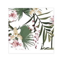 Tropical T- Shirt Tropical Graceful Cauliflory T- Shirt Square Satin Scarf (30  X 30 ) by maxcute