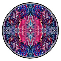 Abstract Arabesque Wireless Fast Charger(black) by kaleidomarblingart