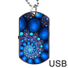 Digitalart Balls Dog Tag Usb Flash (two Sides) by Sparkle