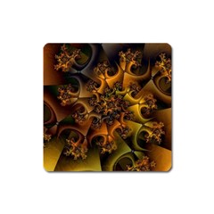 Digitalartflower Square Magnet by Sparkle