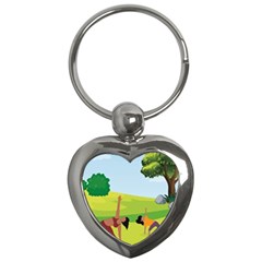 Large Key Chain (heart) by SymmekaDesign