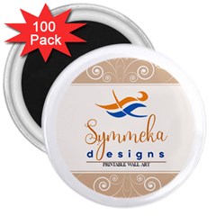 Logo Pngdd 3  Magnets (100 Pack) by SymmekaDesign