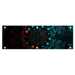 Big Data Abstract Abstract Background Banner And Sign 6  X 2  by Pakemis