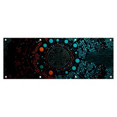 Big Data Abstract Abstract Background Banner And Sign 8  X 3  by Pakemis