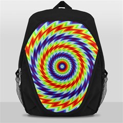 Mandala Kaleidoscope Background Backpack Bag by Ravend