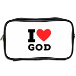 I love god Toiletries Bag (Two Sides) Back