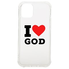 I Love God Iphone 12 Mini Tpu Uv Print Case	 by ilovewhateva