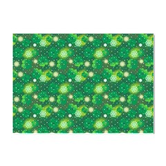 Leaf Clover Star Glitter Seamless Crystal Sticker (a4) by Pakemis