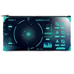 Sci Fi Computer Screen Pencil Case Front