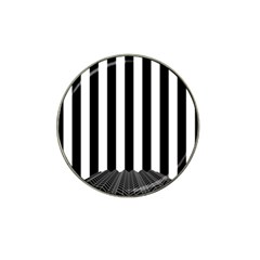 Illustration Stripes Geometric Pattern Hat Clip Ball Marker (10 Pack) by Uceng