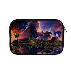 Lake Galaxy Stars Science Fiction Apple Macbook Pro 13  Zipper Case by Uceng