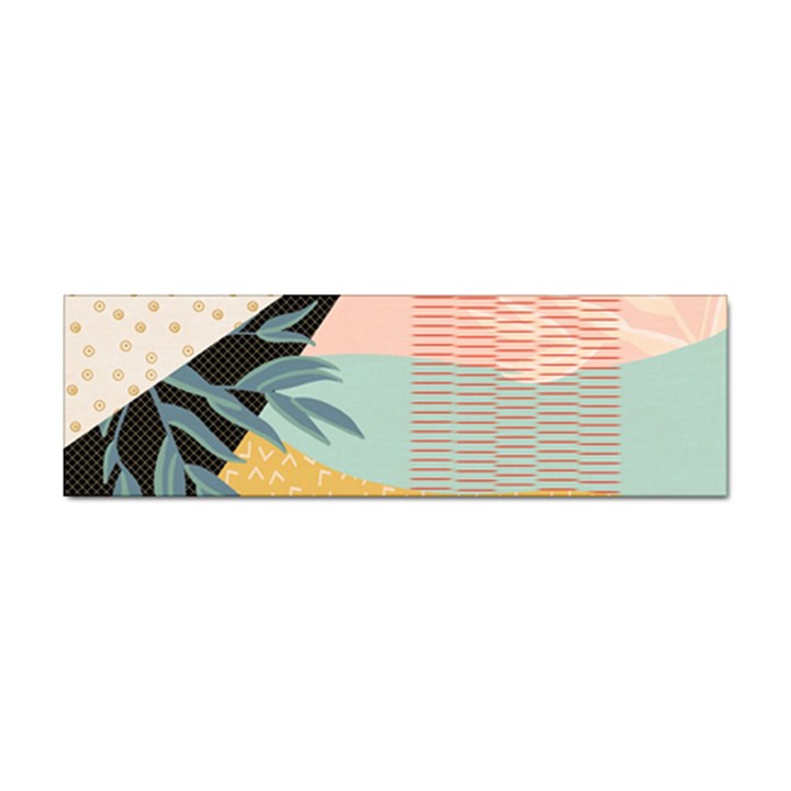 Leaves Pattern Design Colorful Sticker Bumper (100 pack)