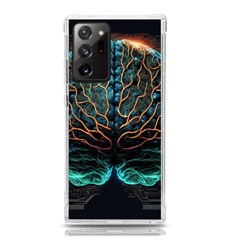 Brain Mind Technology Circuit Board Layout Patterns Samsung Galaxy Note 20 Ultra Tpu Uv Case by Uceng